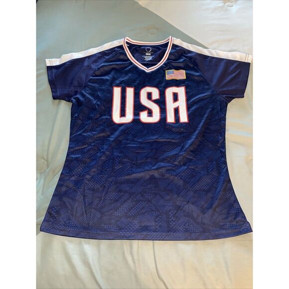 Alex Morgan USA Soccer Jersey USWNT Players Women Size Large - Picture 1 of 6